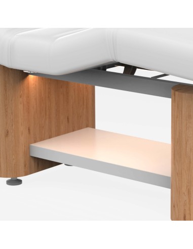 Table de Massage Électrique PYRO | Chauffante, LED & 3 Coussins