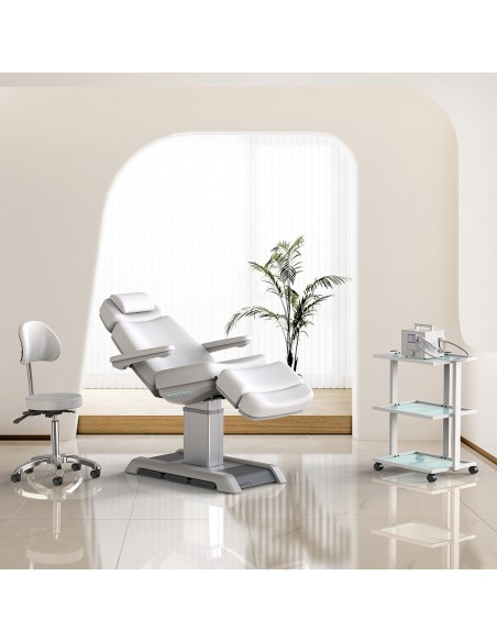 Table de Massage Électrique QUAR | Chauffante, LED & Trendelenburg