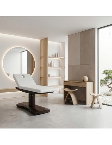 Table de Massage Spa Électrique en Bois Lina 2 Moteurs | Pro