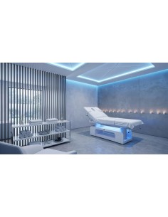 Table de Massage Électrique MOON | Chauffante, LED & Porte-Rouleau