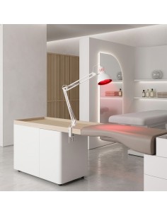 Lampe Infrarouge de Table Myso | Chaleur Réglable 250W Pro