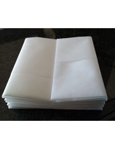 Draps d'examen jetables en finition Nid d'Abeille (50 g/m²) par 100 pièces