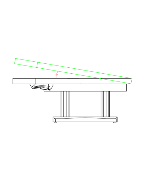 Table de Spa Électrique 4 Moteurs TENSOR Blanche - Weelko