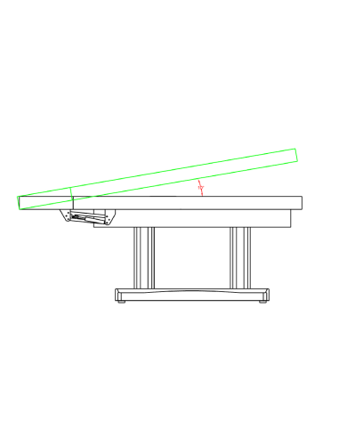 Table de Spa Électrique 4 Moteurs TENSOR Blanche - Weelko