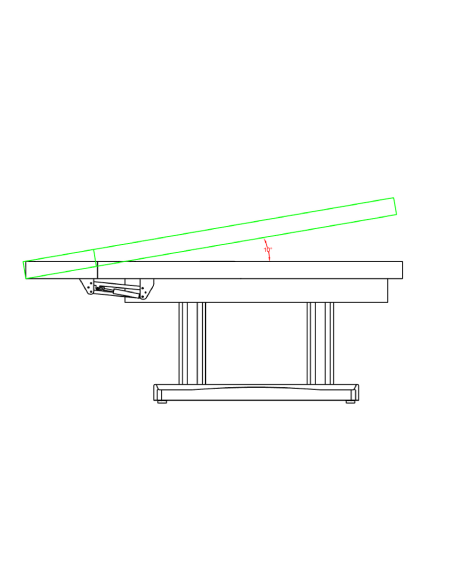 Table de Spa Électrique 4 Moteurs TENSOR Blanche - Weelko
