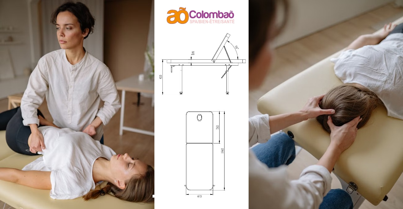 Vente table de massage kin&eacute; Silverfox en France - Colombao
