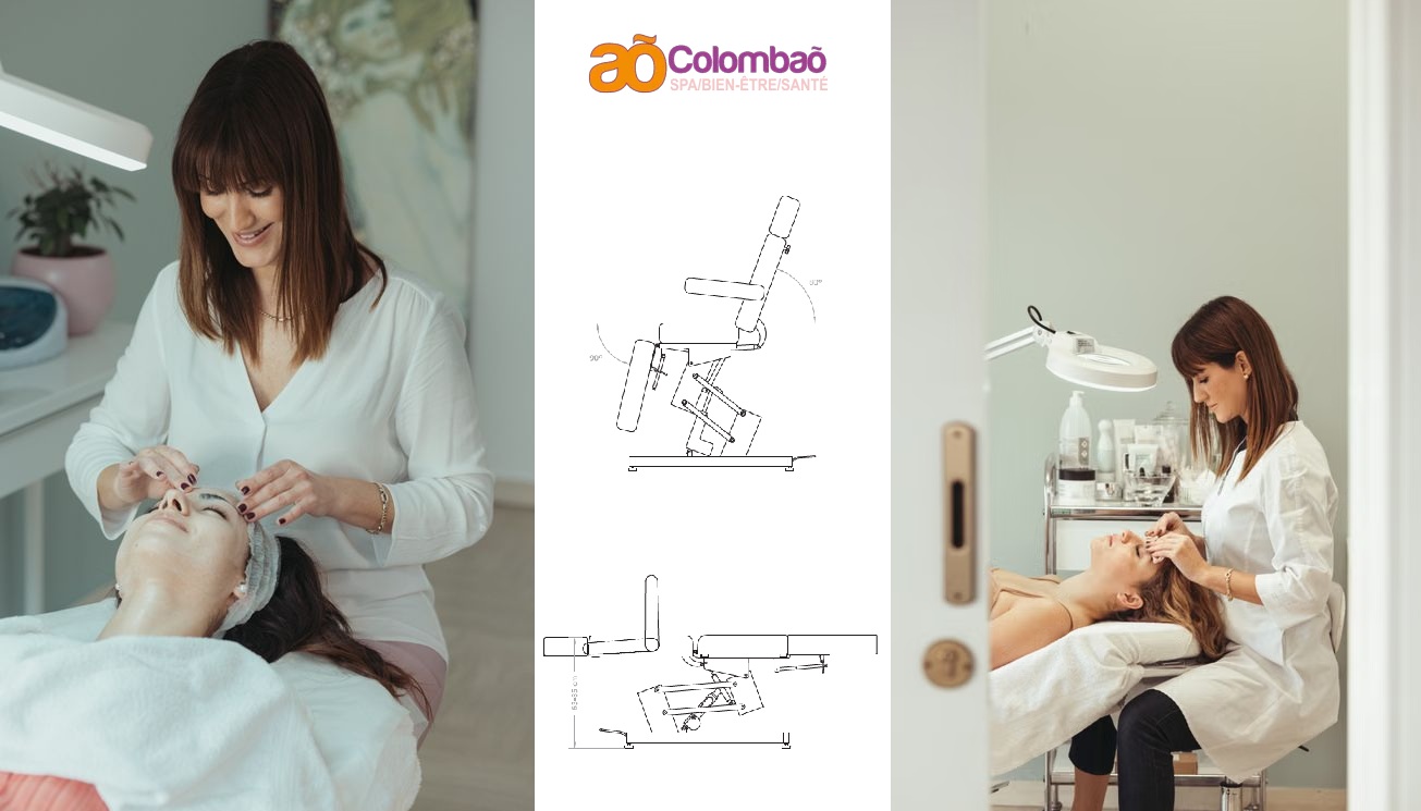 Vente table de massage &eacute;lectrique soin esth&eacute;tique Silverfox en France - Colombao